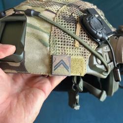 Mini grade tactique Sergent (SGT) - Format 2,5x2,5 cm (Fond BME / 100 % Cordura 500D)