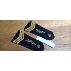 Pattes d'&eacute;paules sergent chef Arm&eacute;e de l'air 3