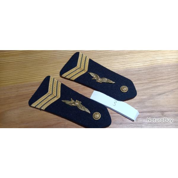 Pattes d'�paules sergent chef Arm�e de l'air 3