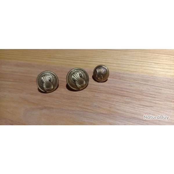 Lot de bouton arm�e de l'air