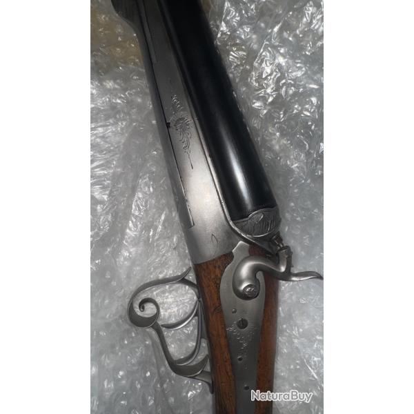 Fusil � chien ext�rieur, cl� lefaucheux 12/65 cat�gorie D