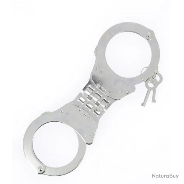 Menottes � charni�res Nickel - A10 Equipment