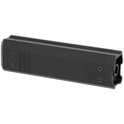 Silencieux AAP-01 Extension de canon 130mm (Action Army) Noir