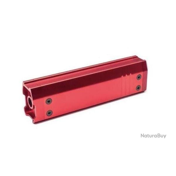 Silencieux AAP-01 Extension de canon 130mm (Action Army) Rouge