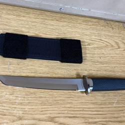 RARE AUTHENTIQUE 1990 COLD STEEL MAGNUM TANTO II SAN MAI VENTURA MADE IN JAPAN AVEC ETUI CORDURA