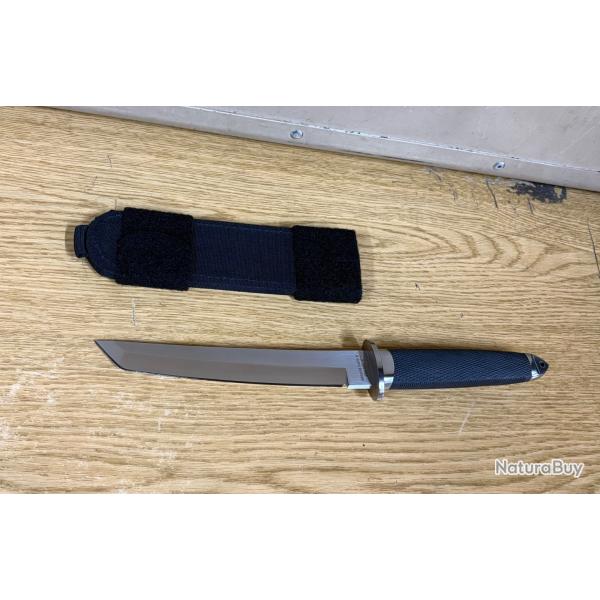 RARE AUTHENTIQUE 1990 COLD STEEL MAGNUM TANTO II SAN MAI VENTURA MADE IN JAPAN AVEC ETUI CORDURA