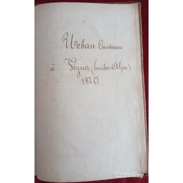 DICTIONNAIRE DE LA GENDARMERIE - 1897 -