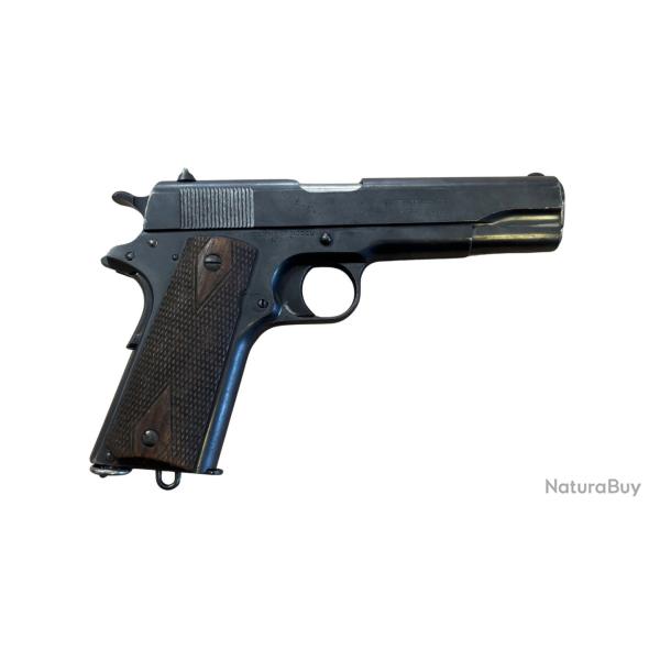 Colt Government Model - Calibre .455 Eley / Webley Auto - R.A.F. - 1918 - 3 chargeurs - Exceptionnel