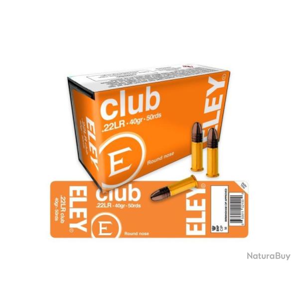 500 Munitions Eley Club Cal.22LR