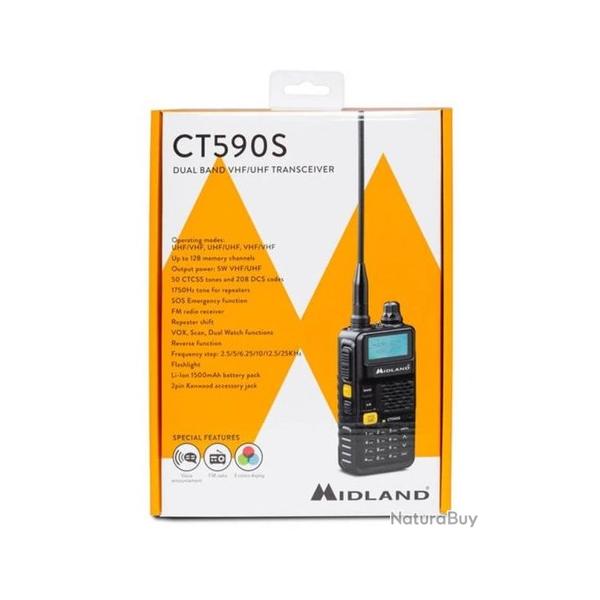 Midland talkie walkie CT590S
