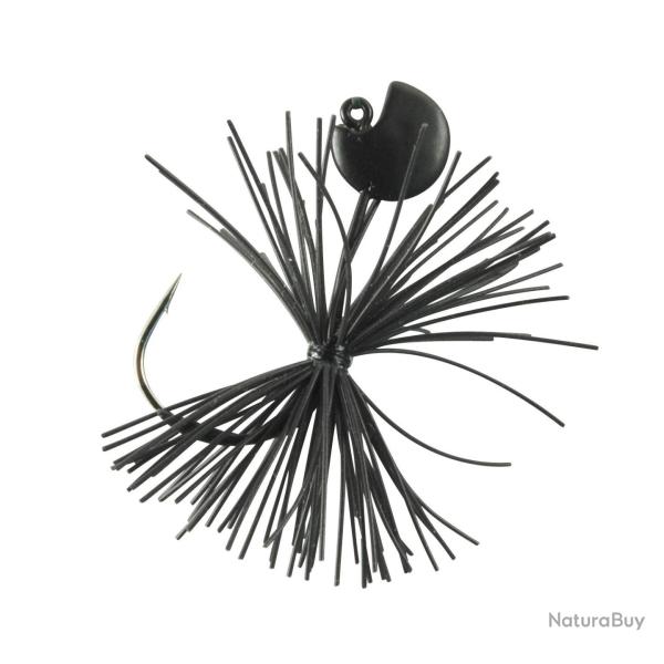 T�te Plomb�e Gamakatsu RJ Wacky Head 0,9g par 2 Noir