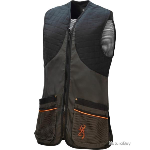 Gilet de tir The Classic (Couleur: Gris, Taille: XXL)