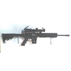 SMITH & WESSON MP15-22 en TBE avec d&eacute;tente match 1,5kgs, 2 chargeurs et une lunette 1-4 x 24