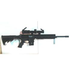 SMITH & WESSON MP15-22 en TBE avec 2 chargeurs et une lunette 1-4 x 24 ;  arme Admissible au TAR 821
