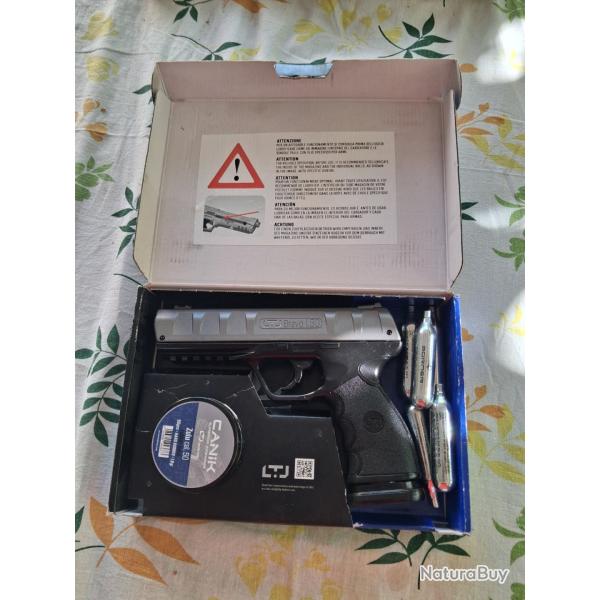 Pistolet LTL Bravo cal. 50 +co2+billes cal 50 16 joules