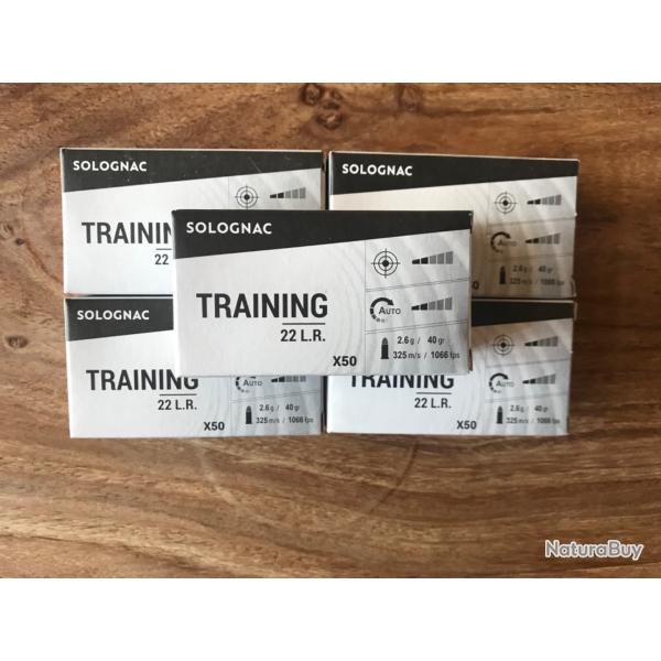Lot de 5 bo�tes 22lr