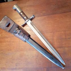 Ba&iuml;onnette K31 ELSENER SCHWYZ VICTORIA avec porte fourreau