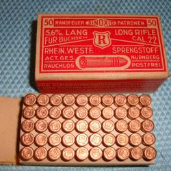 BOITE DE 22LR SPORTMODELLPATRONE  COLLECTOR