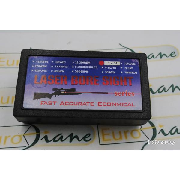 Balle de r�glage Laser Bore Sight Cartouche Red Dot calibre 7X64