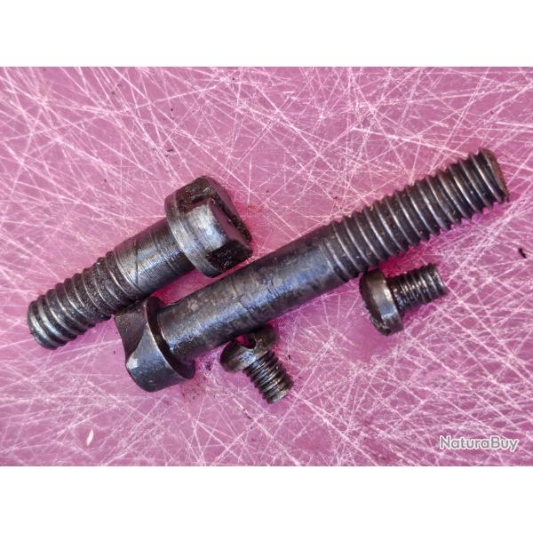 Set de vis pour Mauser 98 , vis courte et longue et deux contre vis