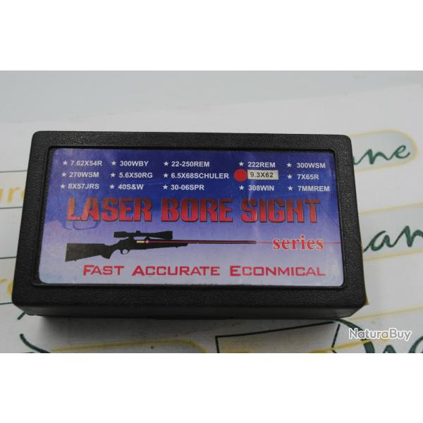 Balle de r�glage Laser Bore Sight Cartouche Red Dot calibre 9,3X62