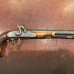 Pistolet de tir &agrave; percussion William Moore par Paolo Bondini calibre 45