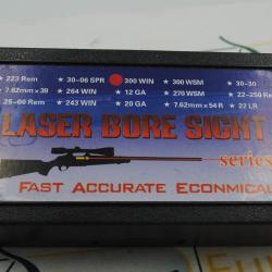 Balle de r&eacute;glage Laser Bore Sight Cartouche Red Dot Calibre 300 Win Mag