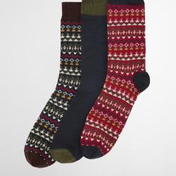 Coffret 3 Paires Chaussettes Barbour Marlow Fair Isle