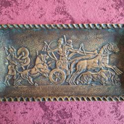 Vide poche en bronze 15,3 X 8 cm 265 grammes sign&eacute; Max Le Verrier tr&egrave;s bon &eacute;tat