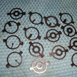 LOT DE 16 IRIS DIAM 16M/M   VOIR COTE