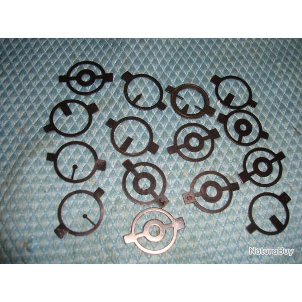 LOT DE 16 IRIS DIAM 16M/M   VOIR COTE