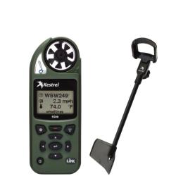 Kestrel 5500 avec support girouette.