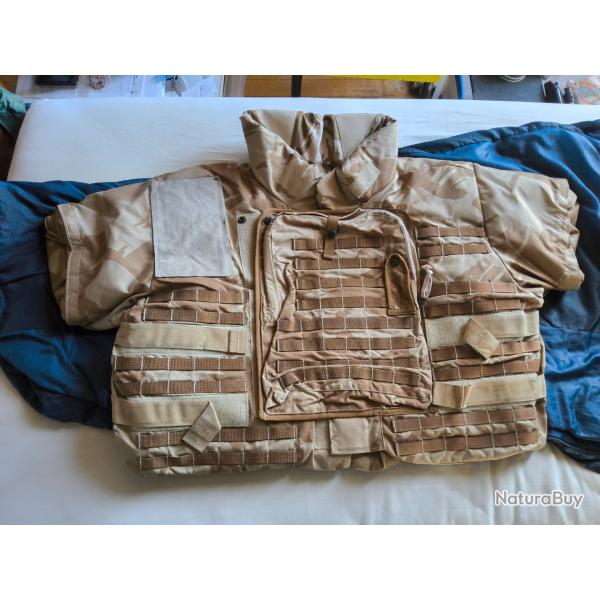 Gilet pare balles militaire avec protection du cou et des �paules