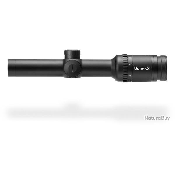 Lunette Nikko Stirling Ultimax 1-6x24 RET.4A Fiber Dot Lumineux � colliers �30mm