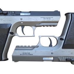 Magnum Research Desert Eagle Baby CO2 Non-Blowback Airgun 4,5mm - Dual Tone & Grey - KWC & Cybergun