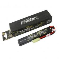 BATTERIE LIPO 2S 7.4V 1000MAH 25C 1 STICK GENSPOW