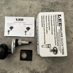Raccourcisseur de douilles Deluxe Quick Trim 90437 pour presse LEE