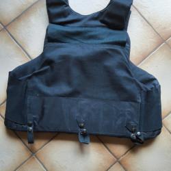 Gilet pare balles complet taille unique r&eacute;glable du M au XL
