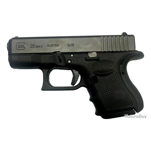 PISTOLET GLOCK 26 GEN 4 CAL 9X19 *OCCASION*