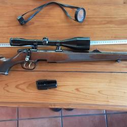 Carabine Steyr Mannlicher M+stetcher  lunette schmilt et bonder  cal 7&times;64