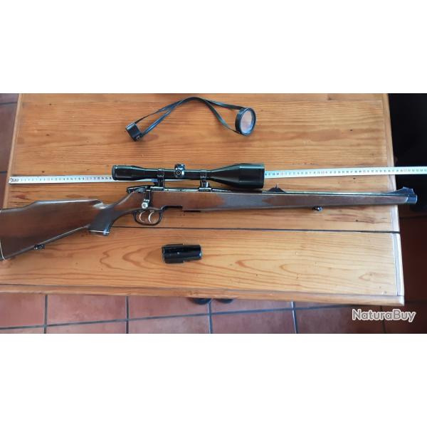Carabine Steyr Mannlicher M+stetcher  lunette schmilt et bonder  cal 7�64