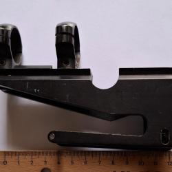 SUPPORT MONTAGE RAIL LUNETTE ARC ARBALETE + COLLIERS 25.4 FUSIL CARABINE REVOLVER PISTOLET ARME ??