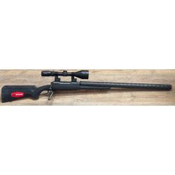 Carabine &agrave; verrou Savage Axis XP Silence - 222 Remington + Lunette NikkoStirling