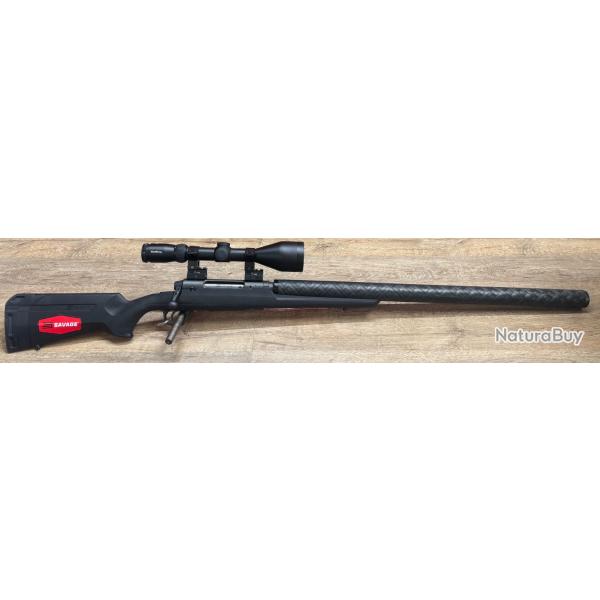 Carabine � verrou Savage Axis XP Silence - 222 Remington + Lunette NikkoStirling