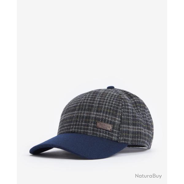 Casquette sport en tweed Clyde - Navy - Barbour - Bleu / Taille unique