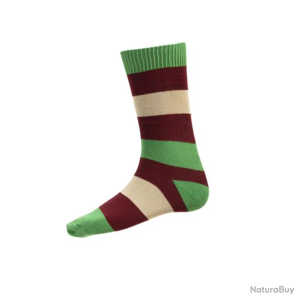Chaussettes BOLD STRIPE emerald - Emerald / 45/48