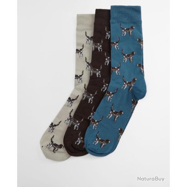 Chaussettes pointer bluestone