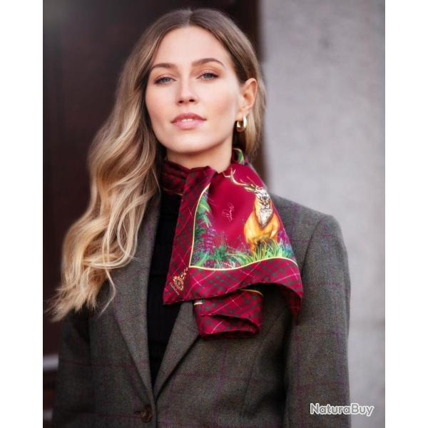 Foulard �troit Caledonia berry