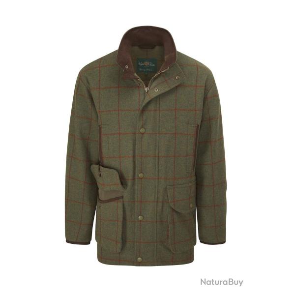 Manteau de chasse en tweed Homme Compton - Reed - Alan Paine - L / Vert