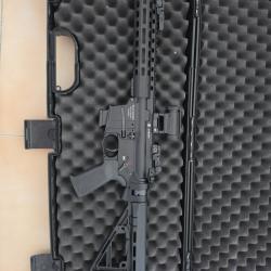 Carabine Schmeisser PCC AR15-9 S4F Cal 9x19 canon de 10.5"